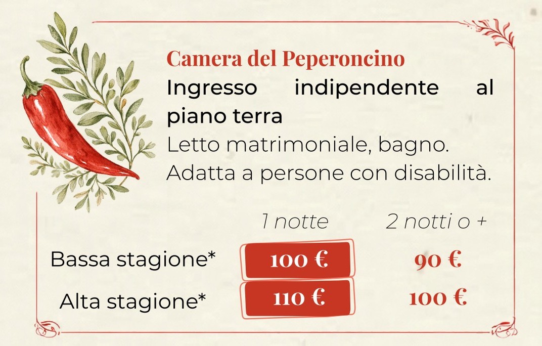 Camera del Peperoncino